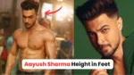 Aayush Sharma Height in Feet