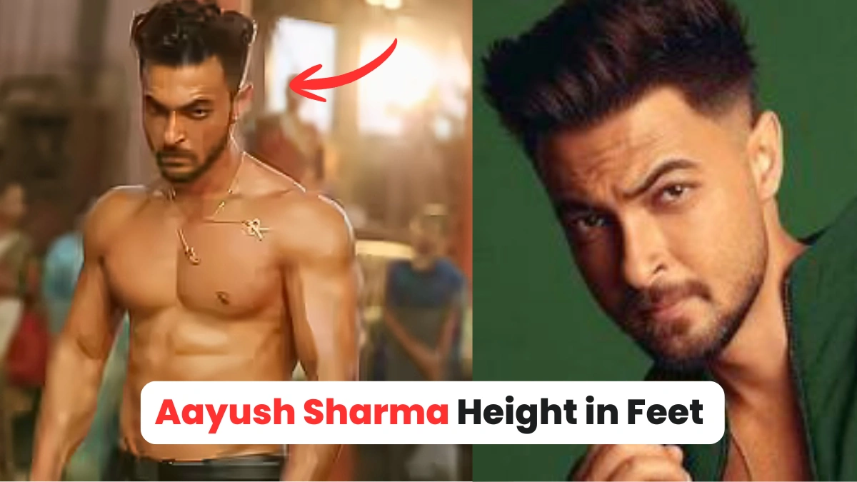 Aayush Sharma Height in Feet